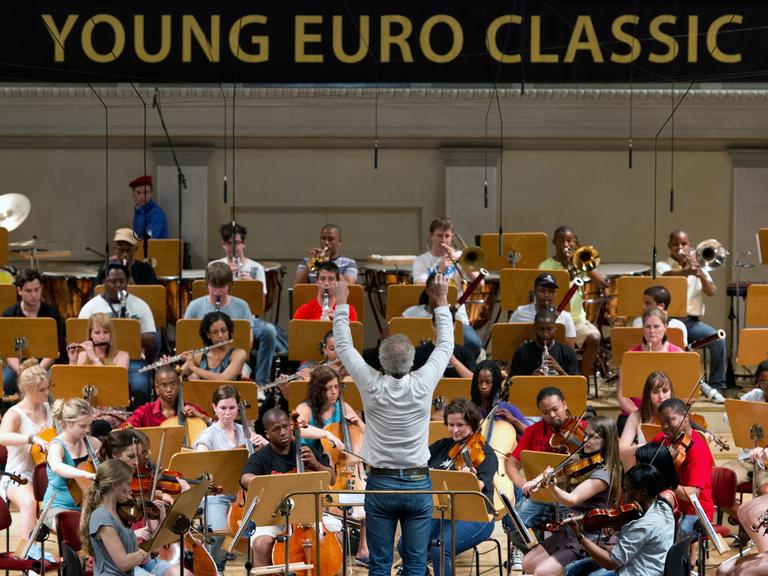 Nachwuchsmusiker beim Young-Euro-Classic-Festival in Berlin