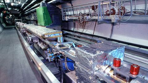 Der Ringbeschleuniger des CERN in Genf