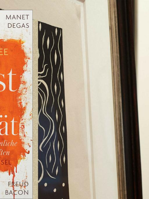 Buchcover  "Kunst und Rivalität" von Sebastian Smee, im Hintergrund Kunst von Matisse und Picasso