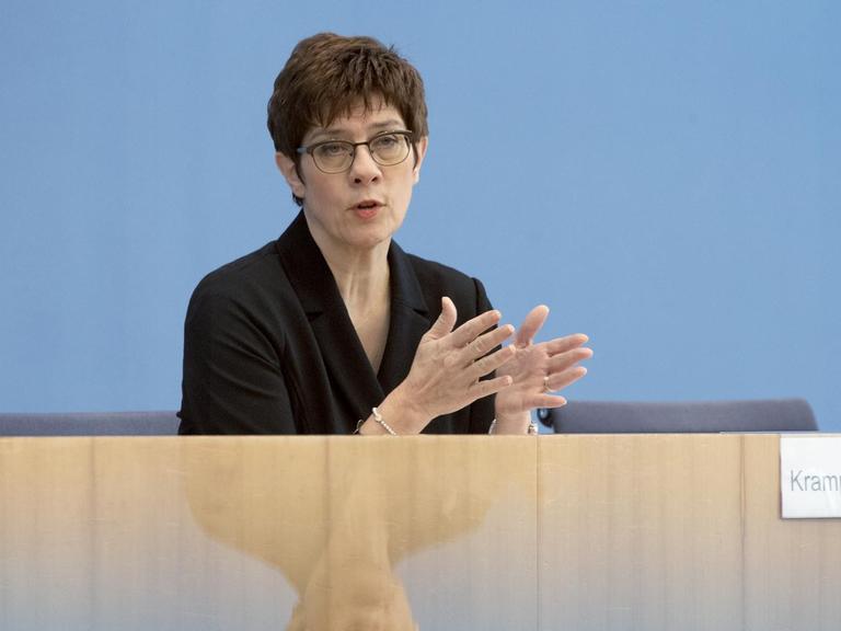 Verteidigungsministerin Annegret Kramp-Karrenbauer (CDU)
