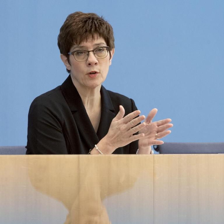Verteidigungsministerin Annegret Kramp-Karrenbauer (CDU)

