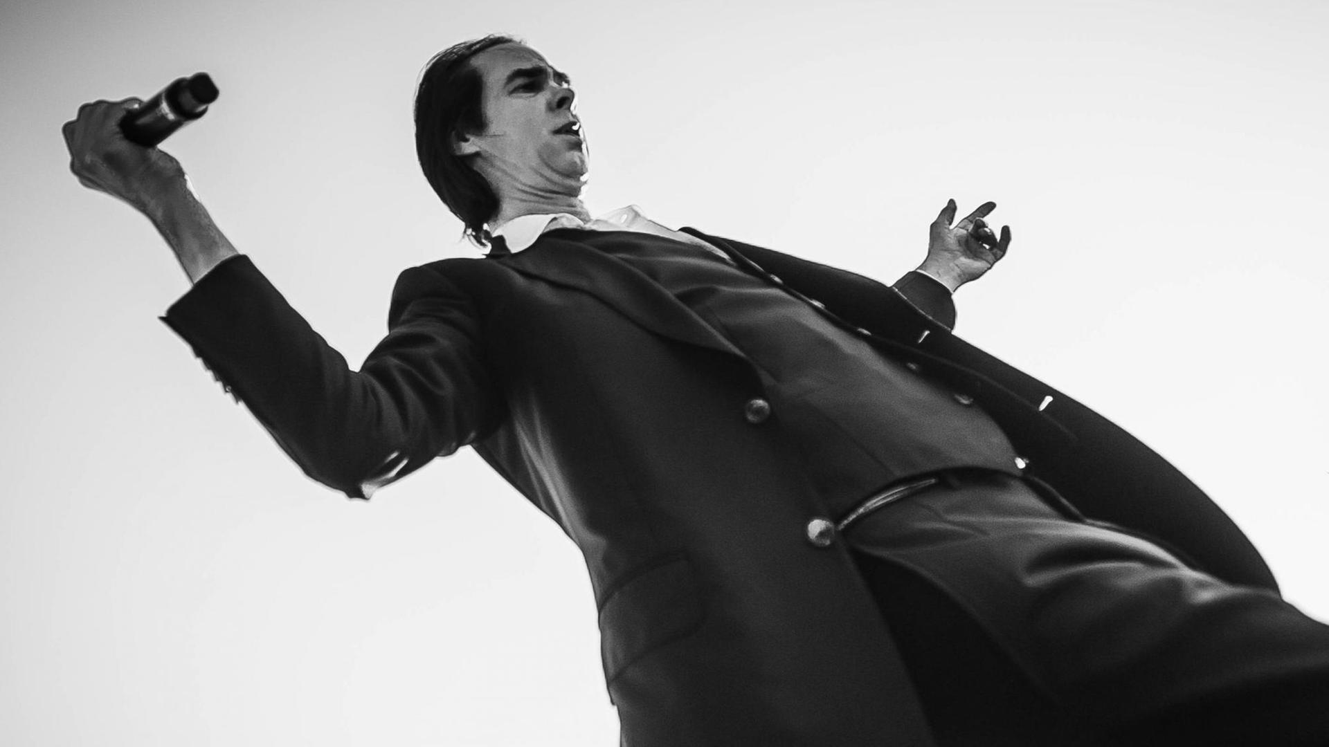 Nick Cave & The Bad Seeds spielen auf dem Open er Festival 2018 im polnischen Gdynia
