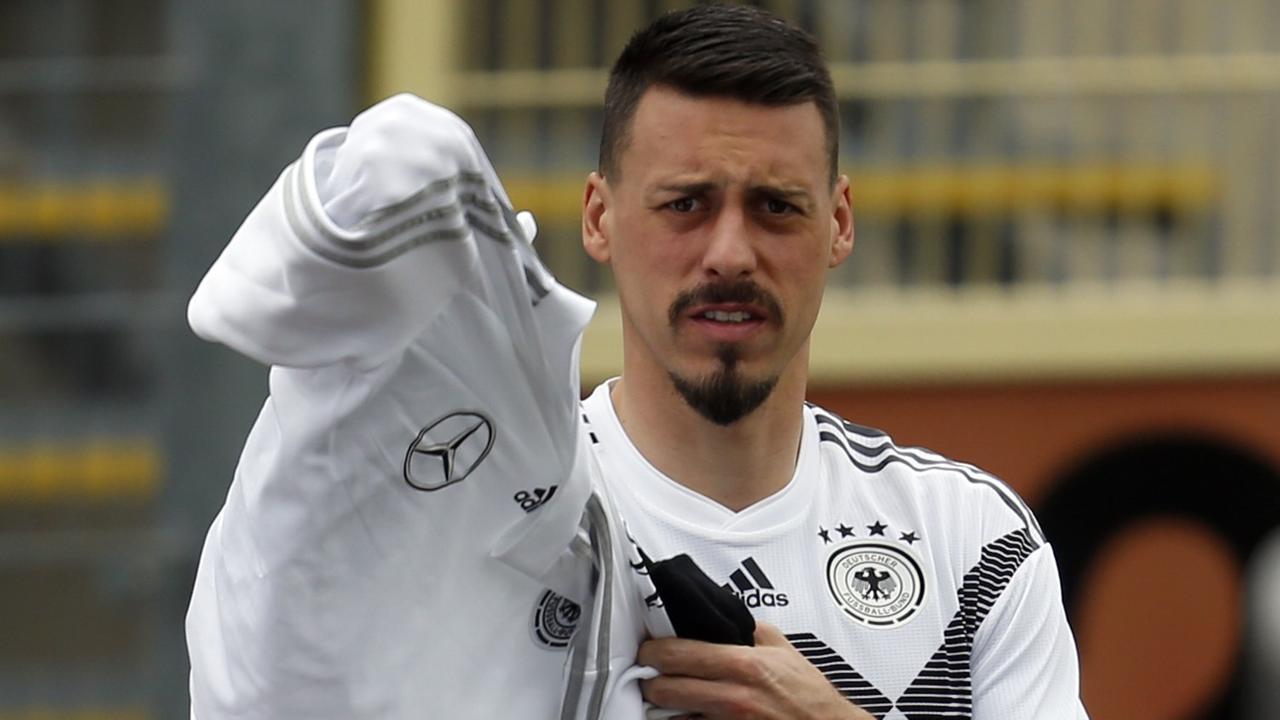 Sandro Wagner im Trikot der deutschen Nationalmannschaft