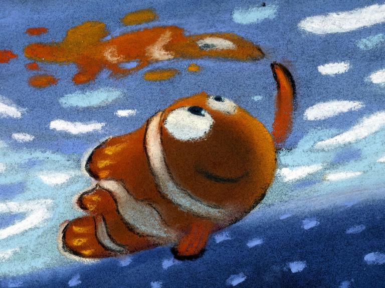 Der Fisch Nemo aus dem Zeichentrick-Film