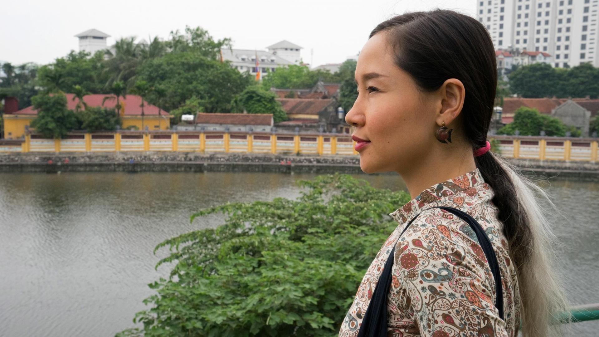 Mai Khoi als Kandidatin fürs Parlament bei den Wahlen 2016 in Vietnam