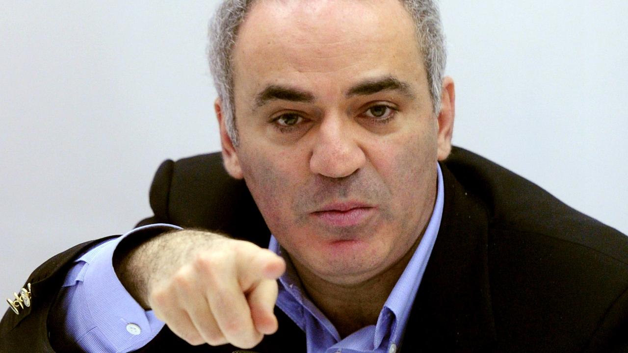Der ehemalige Schachspieler Garri Kasparow ist heute russischer Oppositionspolitiker