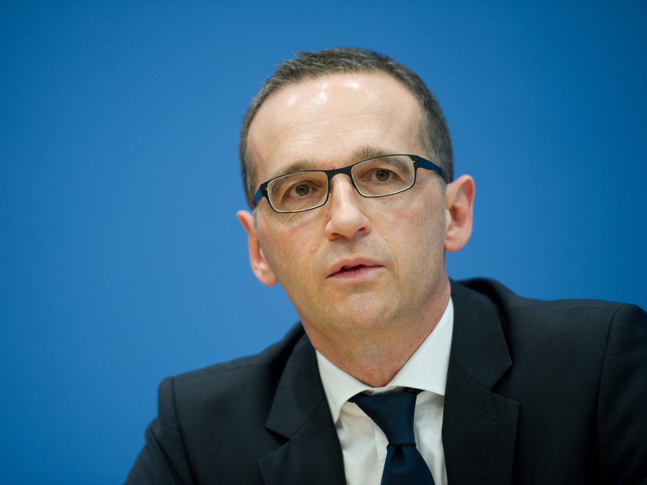 Bundesjustizminister Heiko Maas, SPD, im November 2014