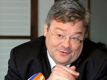 Reinhard Bütikofer, Parteichef von Bündnis90/Die Grünen