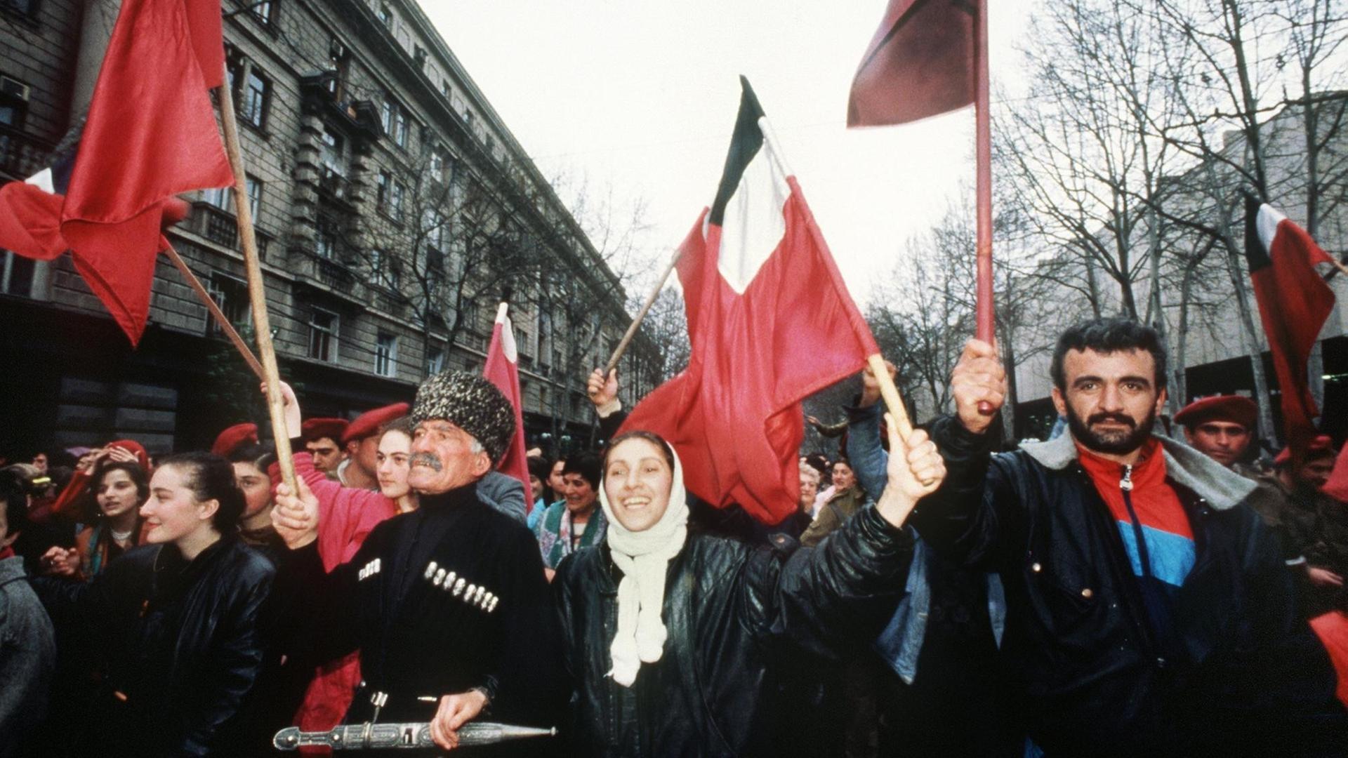 Vor 30 Jahren in Tiflis - Georgiens Sprung in die Unabhängigkeit