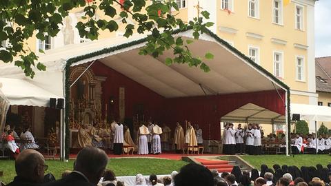 Die Priesterweihe der Piusbruderschaft in Zaitzkofen am 2. Juli 2016.