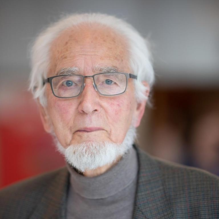 Erhard Eppler, ehemaliger SPD-Landesvorsitzender in Baden-Württemberg, auf einer Aufnahme aus dem Jahr 2018