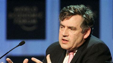 Der britische Schatzkanzler Gordon Brown.