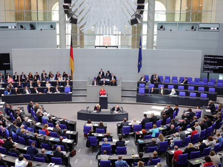 Generaldebatte im Bundestag am 07.09.2016