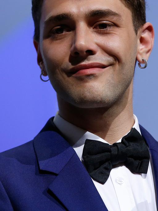 Der kanadische Regisseur Xavier Dolan beim Film-Festival in Cannes, Mai 2014