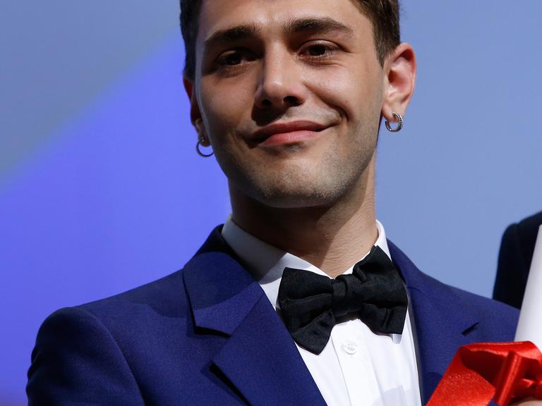 Der kanadische Regisseur Xavier Dolan beim Film-Festival in Cannes, Mai 2014