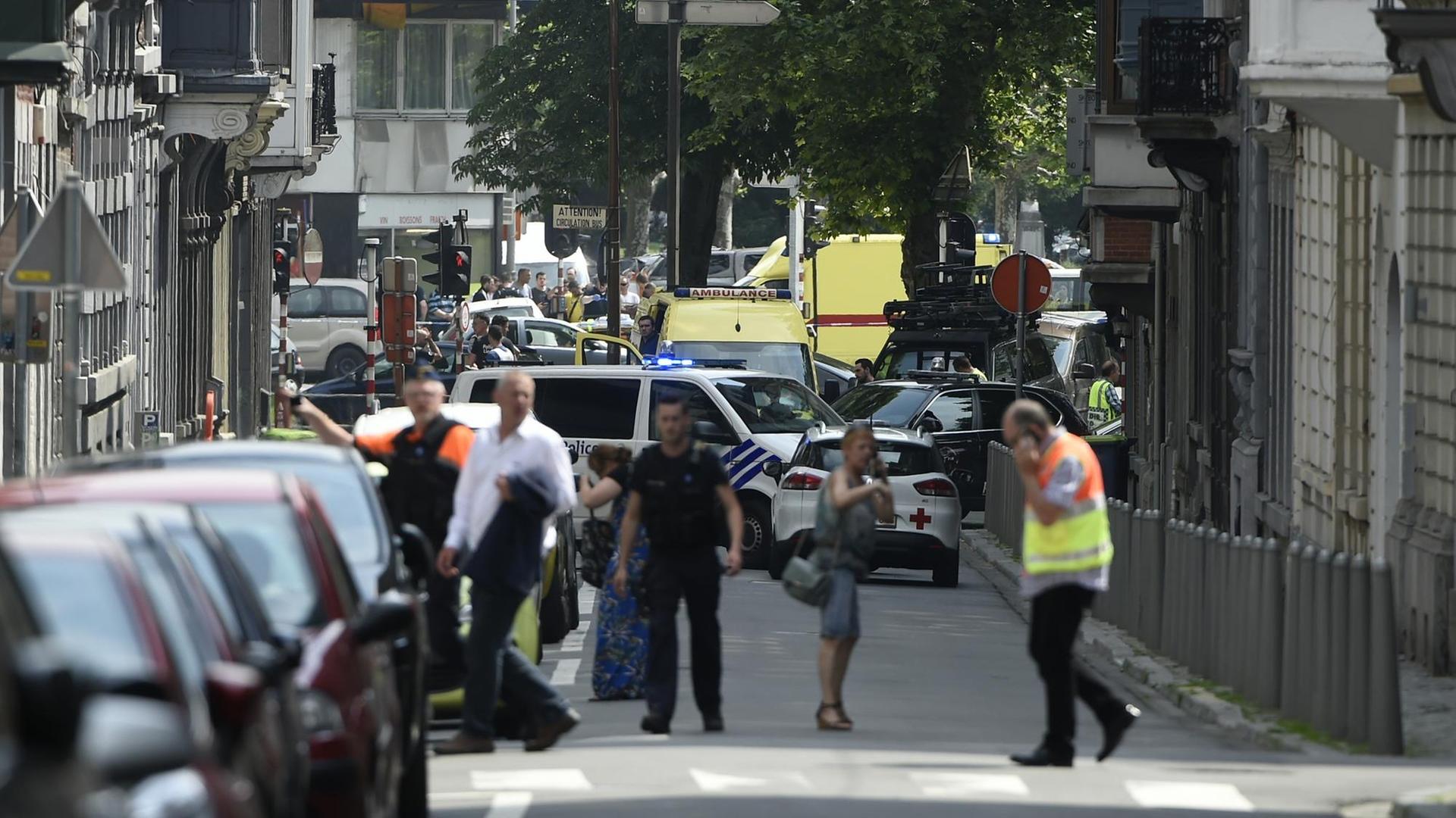 Nach Schießerei in Lüttich, bei der zwei Polizisten erschossen wurden