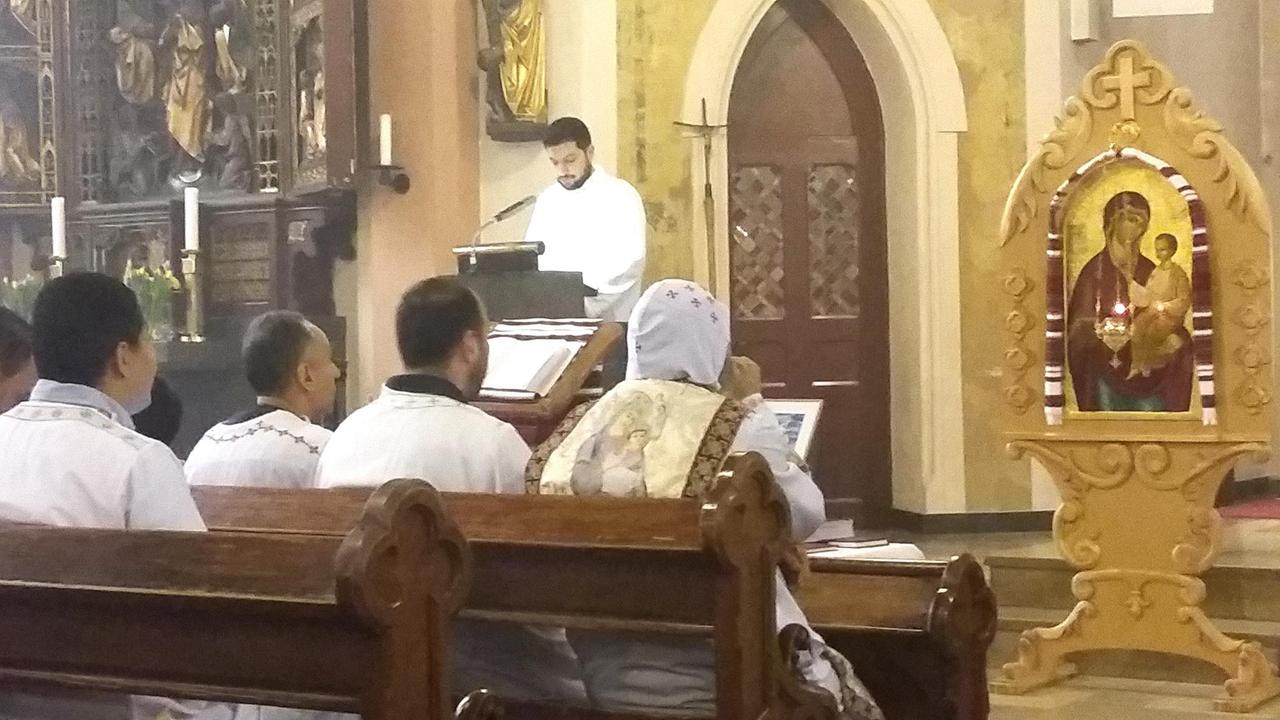 Gottesdienst der koptischen St. Georggemeinde