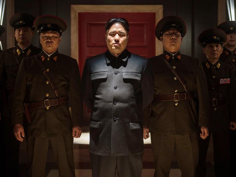Filmszene aus der Satire "The Interview" über ein fiktives Mordkomplott gegen den nordkoreanischen Machthaber Kim Jong-un