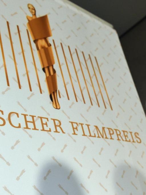 Das Logo des Deutschen Filmpreises in Berlin