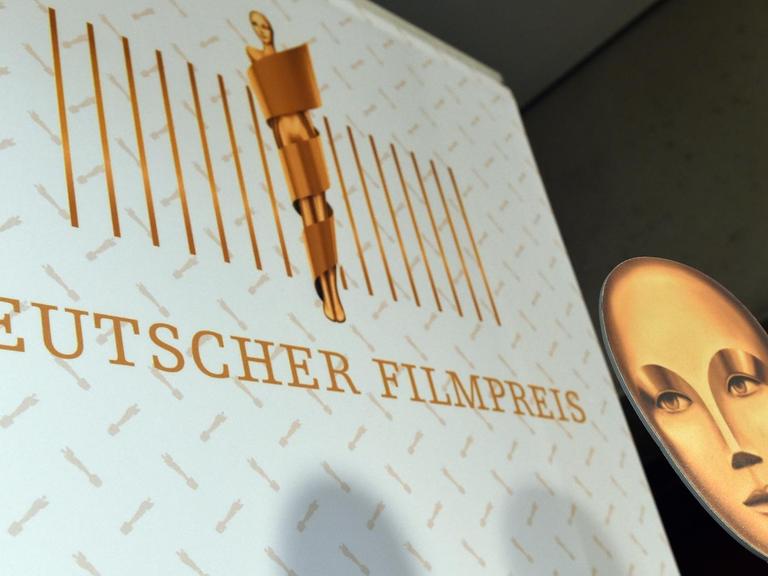 Das Logo des Deutschen Filmpreises in Berlin
