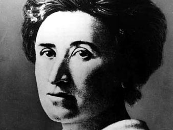 Rosa Luxemburg, linke Sozialdemokratin und Mitgründerin der KPD. Sie wurde am 15. Januar 1919 in Berlin ermordet.