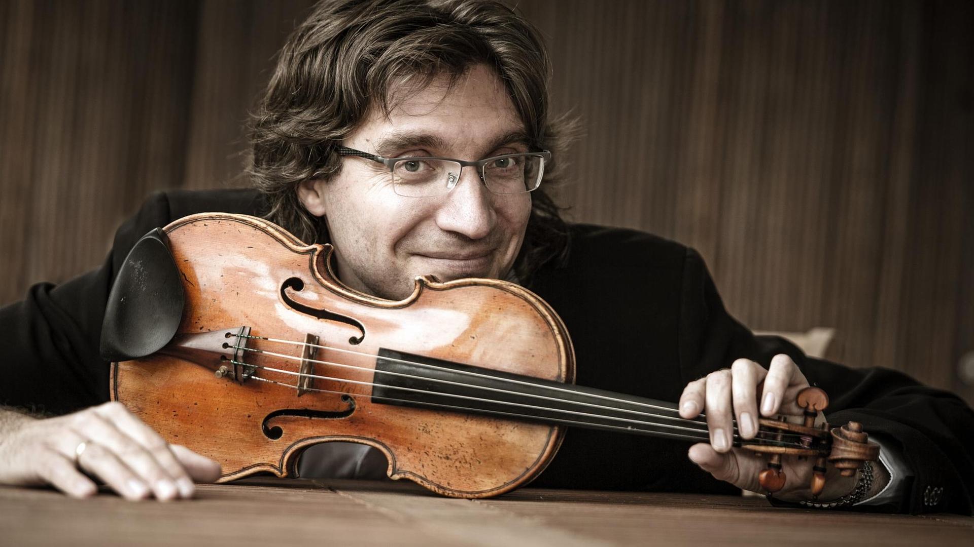 Der polnische Geigenvirtuose Piotr Pławner