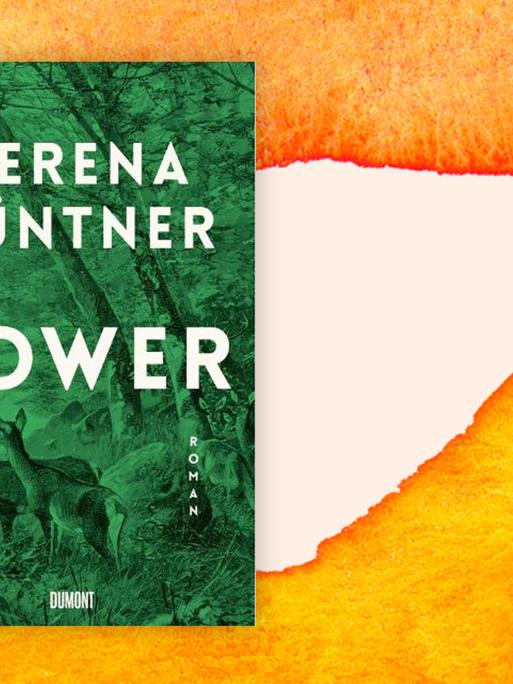Das Bild zeigt das Cover des neuen Romans von Verena Güntner. Er heißt "Power".