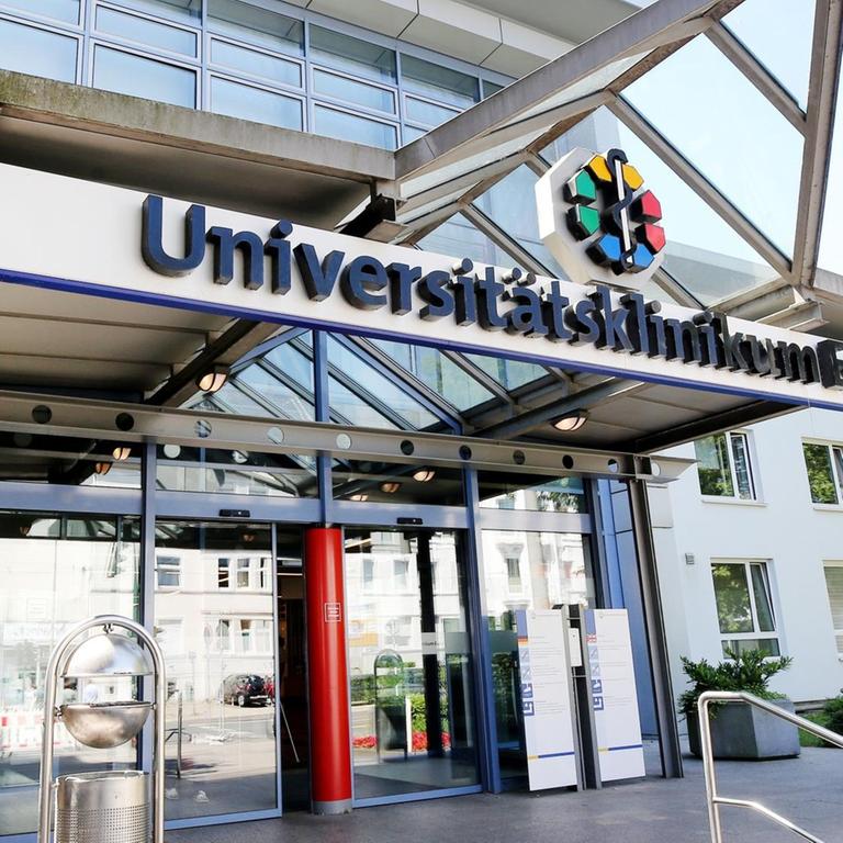 Eingangsbereich der Universitätsklinik Essen