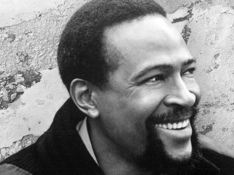 Portrait des Sängers Marvin Gaye