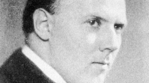 Historisches Foto des Pianisten Walter Gieseking aus dem Jahr 1927