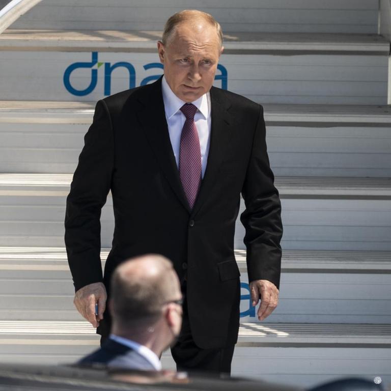 Putin Ankunft vor Treffen mit Biden in Genf, 16.6.2021, USA, Russland