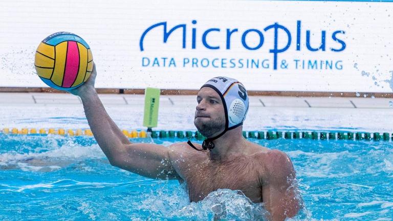 Tobias Preuß beim Wasserball