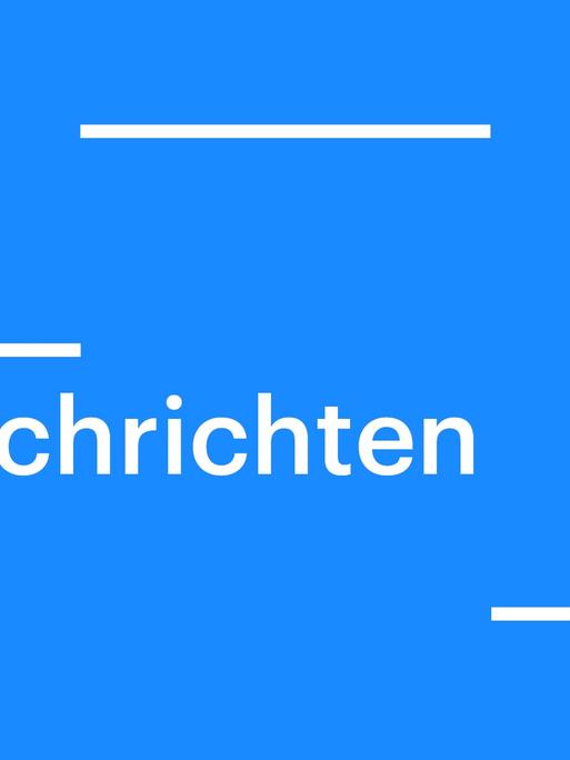 Zu sehen ist mit weißer Schrift auf blauem Hintergrund: "Die Nachrichten".