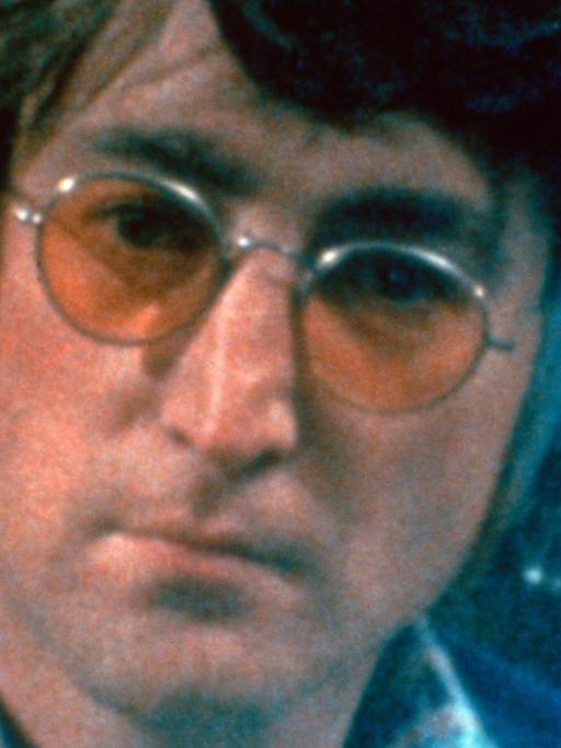 John Lennon 1971 bei der Aufnahme des "Imagine"-Albums