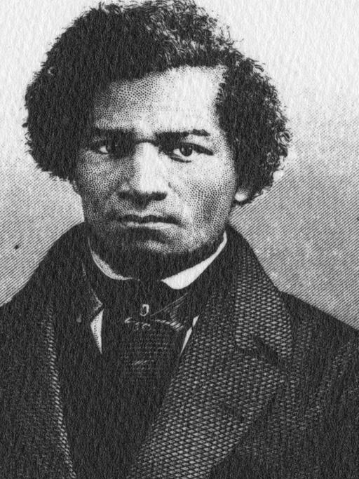 Portrait of Frederick Douglass from frontispiece and title page of his book My Bondage and My Freedom, published in 1856, 1856. From the New York Public Library. PUBLICATIONxINxGERxSUIxAUTxHUNxONLY 1023_05_64798final Portrait of Frederick Douglass from frontispiece and title page of his book My Bondage and My Freedom, published in 1856, 1856. From the New York Public Library. PUBLICATIONxINxGERxSUIxAUTxHUNxONLY 1023_05_64798final