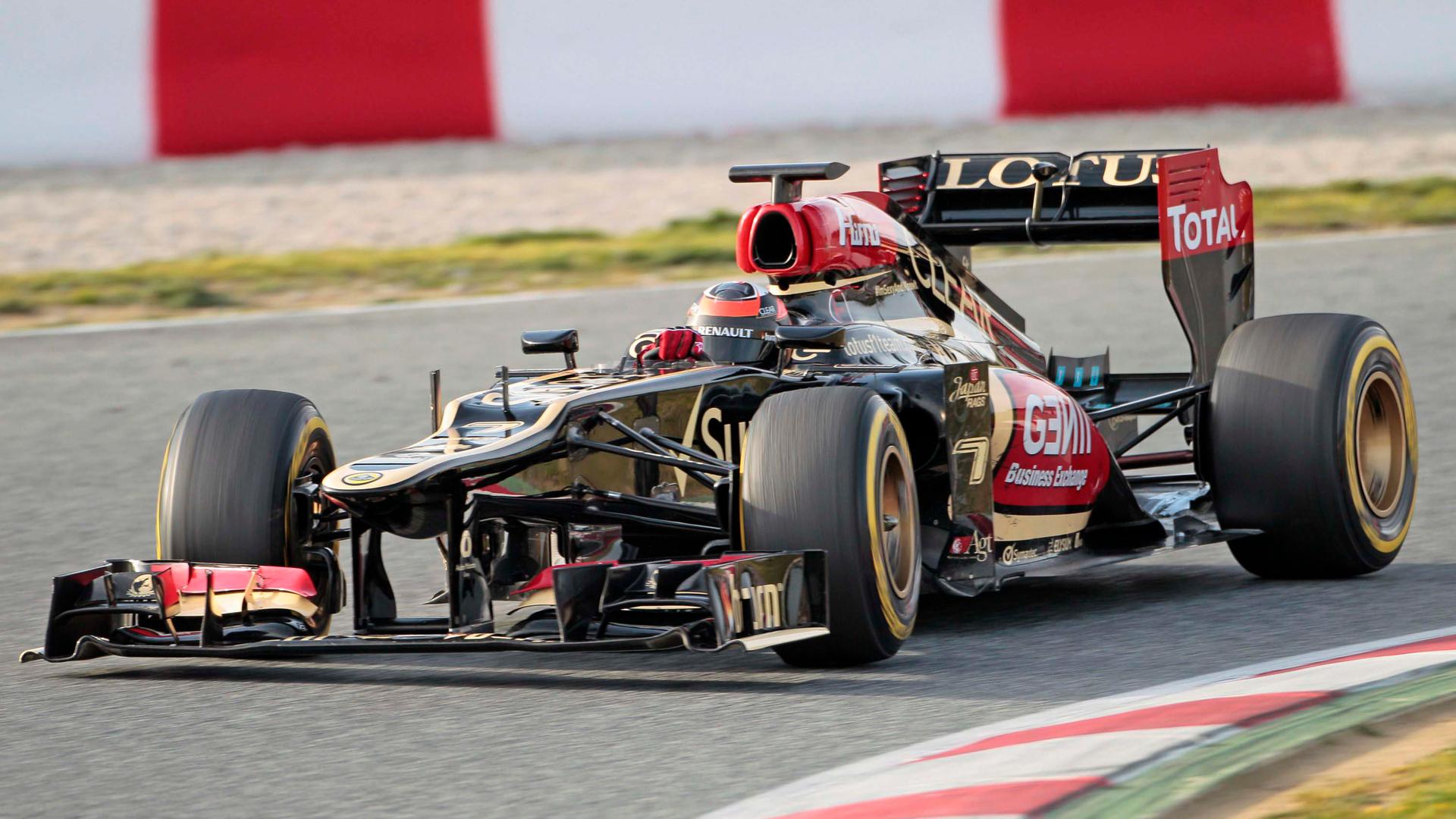 ©Cristiano Barni / EIDON/MAXPPP ; 884410 : (Cristiano Barni / EIDON), 2013-03-03 Barcellona - Test F1 - Barcelona - Fourth Day - Kimi Raikkonen, Lotus *** ITALY OUT *** ©Cristiano Barni / EIDON/MAXPPP ; 884410 : (Cristiano Barni / EIDON), 2013-03-03 Barcellona - Test F1 - Barcelona - Fourth Day - Kimi Raikkonen, Lotus *** ITALY OUT ***