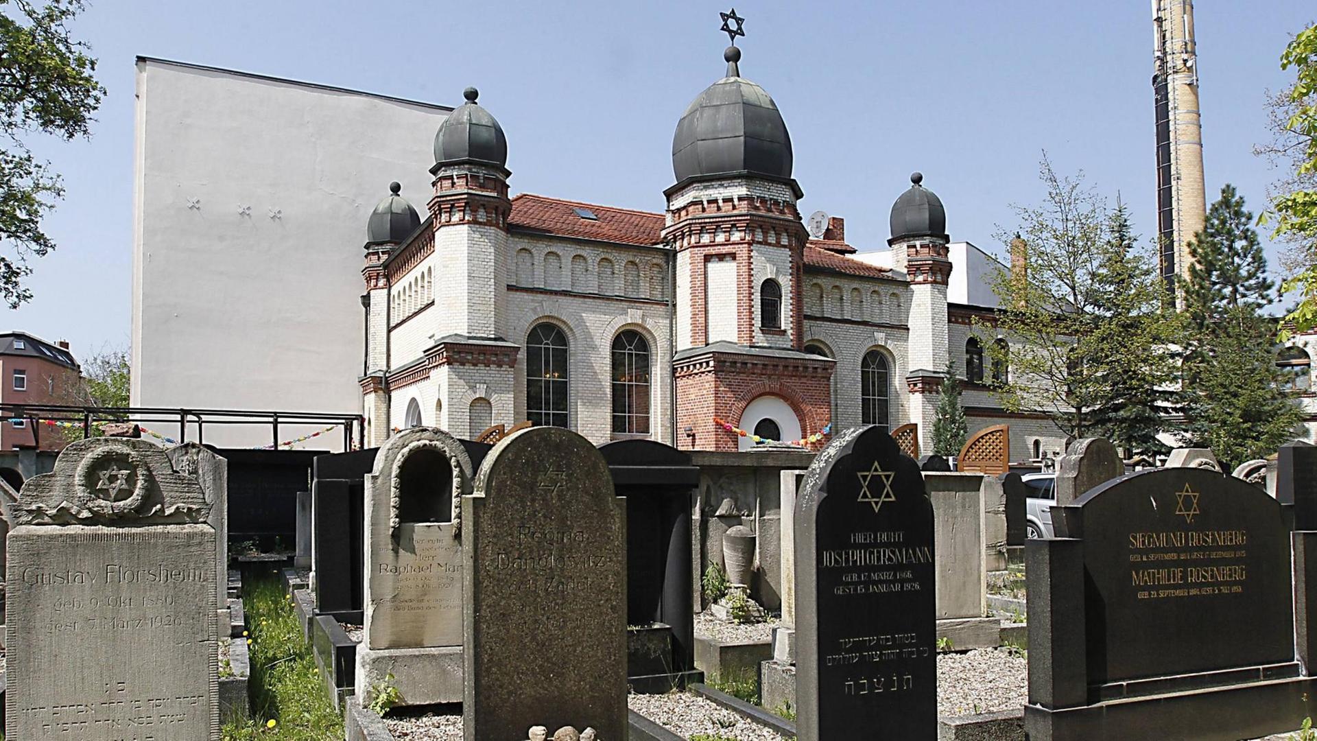 Die Synagoge in Halle an der Saale