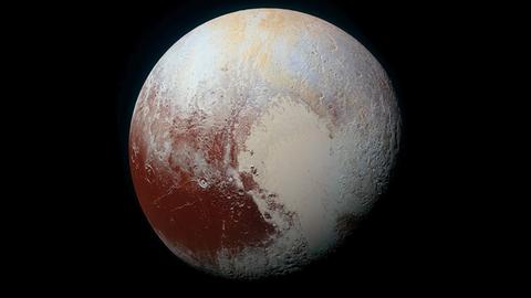 Plutos auffälliger Eissee in Herzform
