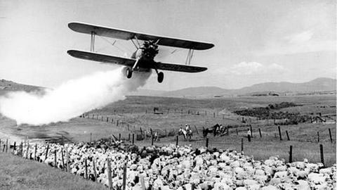 DDT wurde in den Industriestaaten, hier die USA im Jahr 1948, weitflächig eingesetzt.