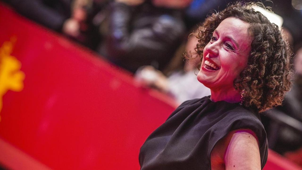 Das Archivbild von 2020 zeigt Maria Schrader auf der 70. Berlinale.