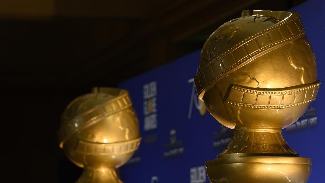 Zwei Golden-Globe-Trophäen