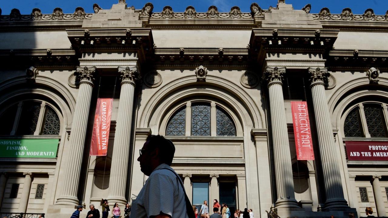 Das Bild zeigt das Metropolitan Museum of Art in New York im April 2013.