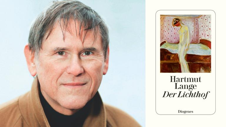 Hartmut Lange: "Der Lichthof
Zu dehen ist der Autor und das Cover des Buches