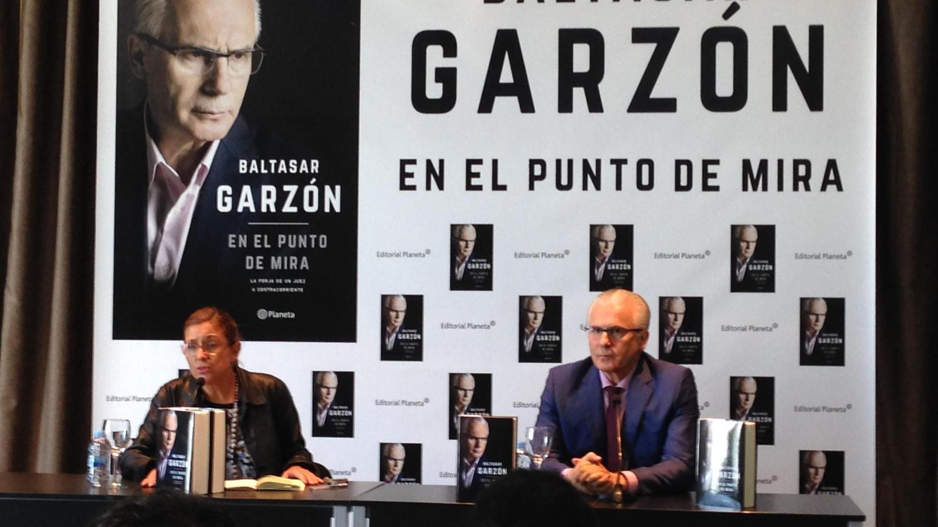 Baltasar Garzón auf der Buchpräsentation im Oktober 2016.