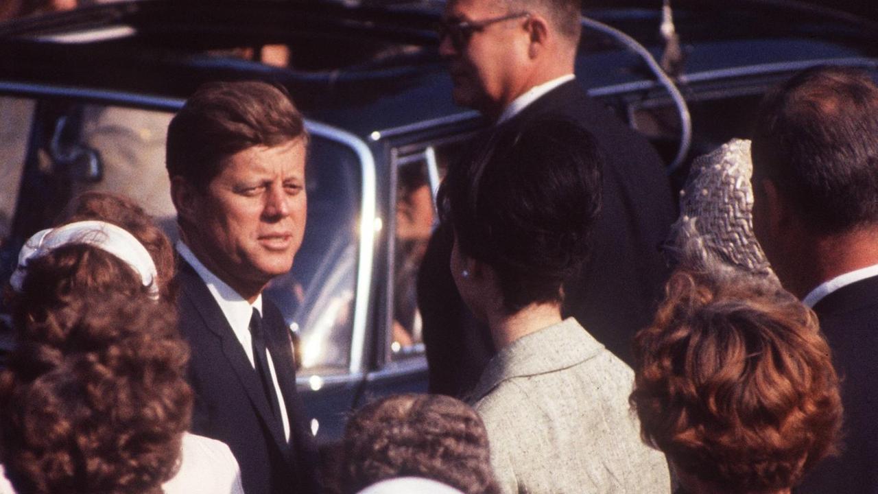 US-Präsident John F. Kennedy beim Besuch in Berlin am 26.06.1963