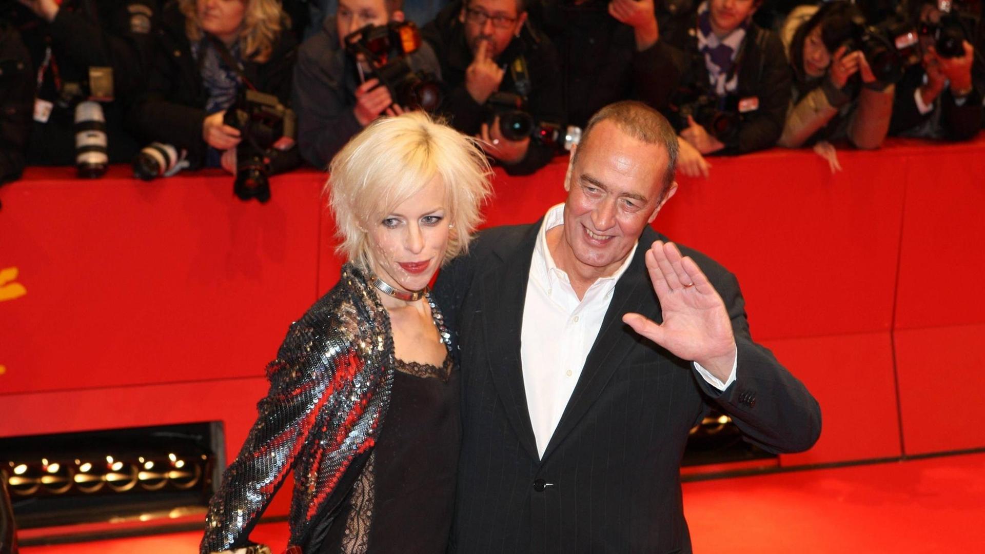 Katja und Bernd Eichinger bei der Premiere von THE INTERNATIONAL auf der Berlinale 2009.