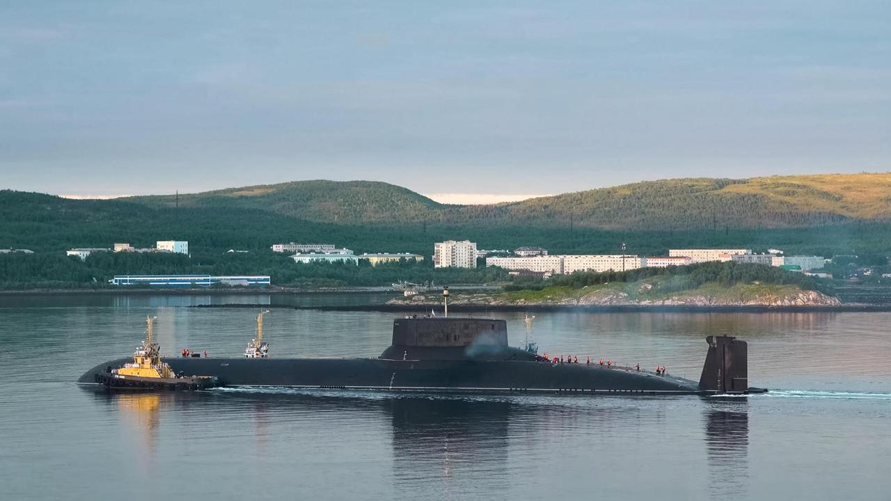 Russisches Atom-U-Boot Dmitry Donskoy