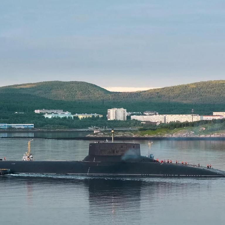 Russisches Atom-U-Boot Dmitry Donskoy