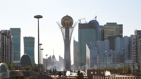 Die kasachische Hauptstadt Astana