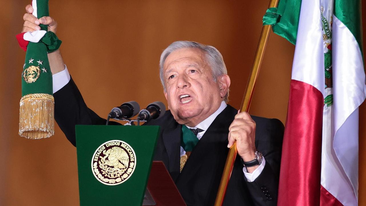Der mexikanische Präsident Andrés Manuel López Obrador am 15. September 2020 in Mexico City.